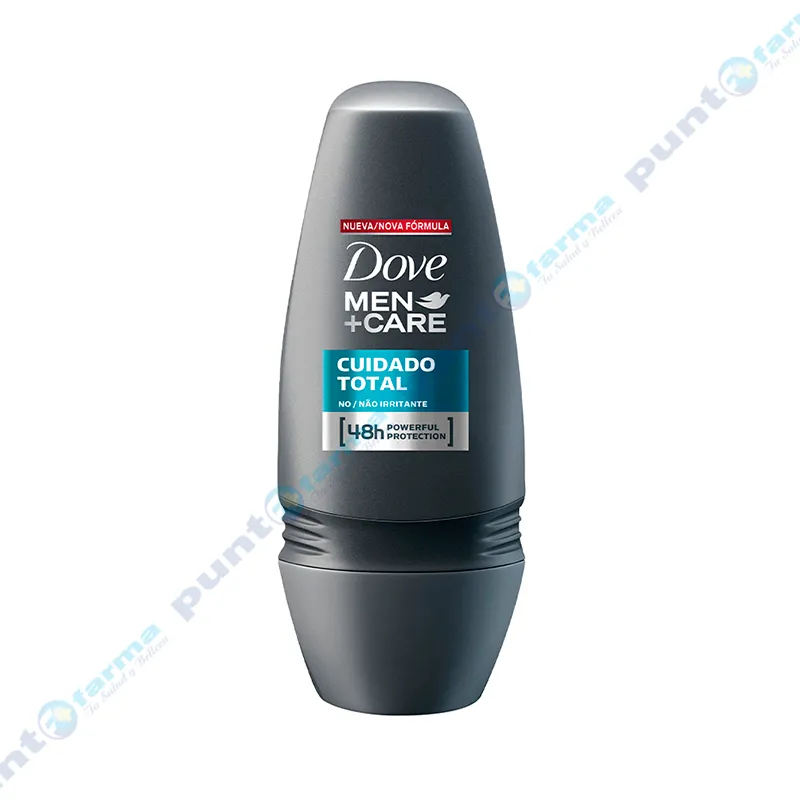 Antitranspirante Roll-On Cuidado Total Dove Men - Cont.50 mL