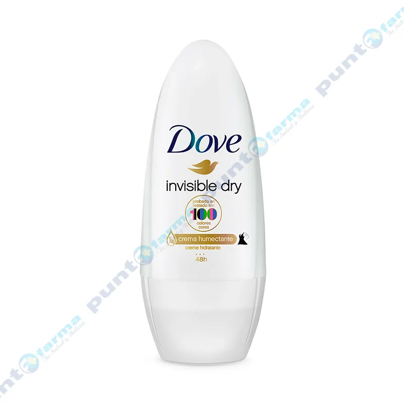 Antitranspirante Roll-On Invisible Dry Dove - Cont.50 mL