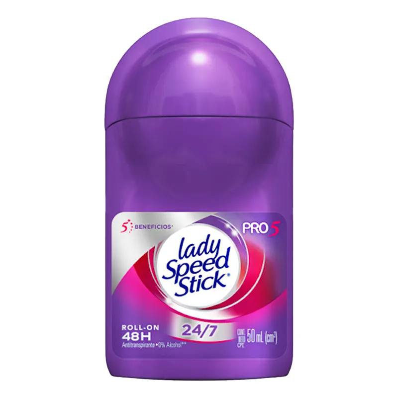 Antitranspirante RollOn Lady Speed Stick Pro 5en1 50 mL Punto Farma