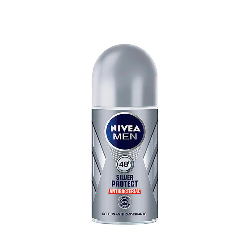 Antitranspirante Roll-On Silver Protect Nivea - Cont.50mL