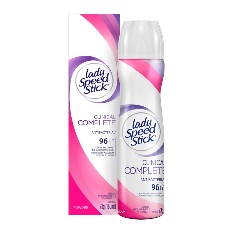 Antitranspirante en Aerosol Lady Speed Stick Clinical 150 mL Punto