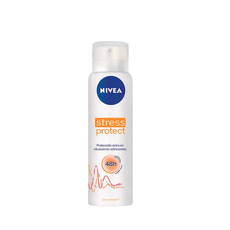 Antitranspirante en Aerosol Stress Protect Nivea- Cont.150mL