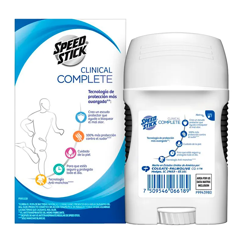 Image miniatura de Antitranspirante-en-Barra-Speed-Stick-Clinical-50-gr-44861.webp