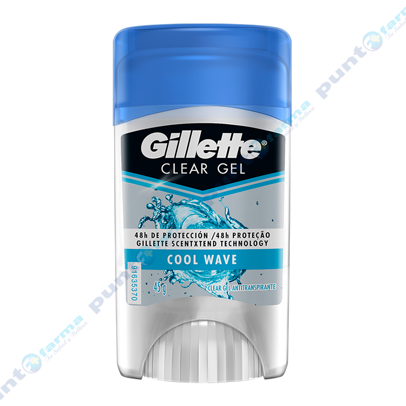 Antitranspirante en Gel Cool Wave Gillette 45 gr Punto Farma