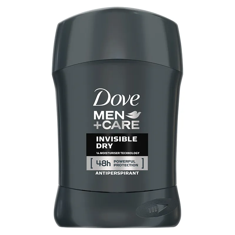Antitranspirante en barra Invisible Dry Men Dove - Cont.50gr