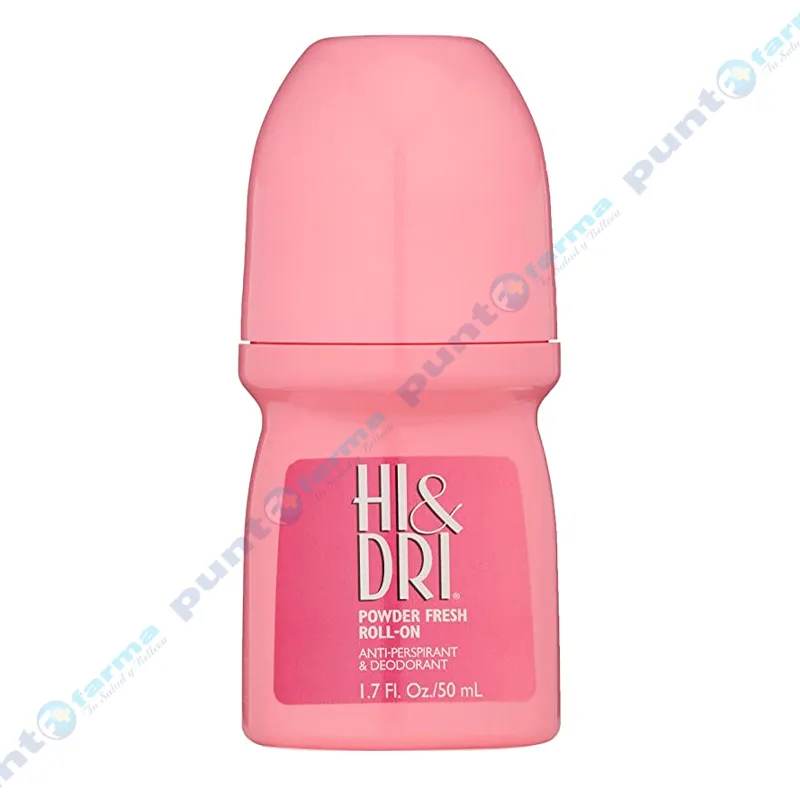 Antitranspirante y Desodorante Roll-On Powder Fresh HI & DRI - 50 mL