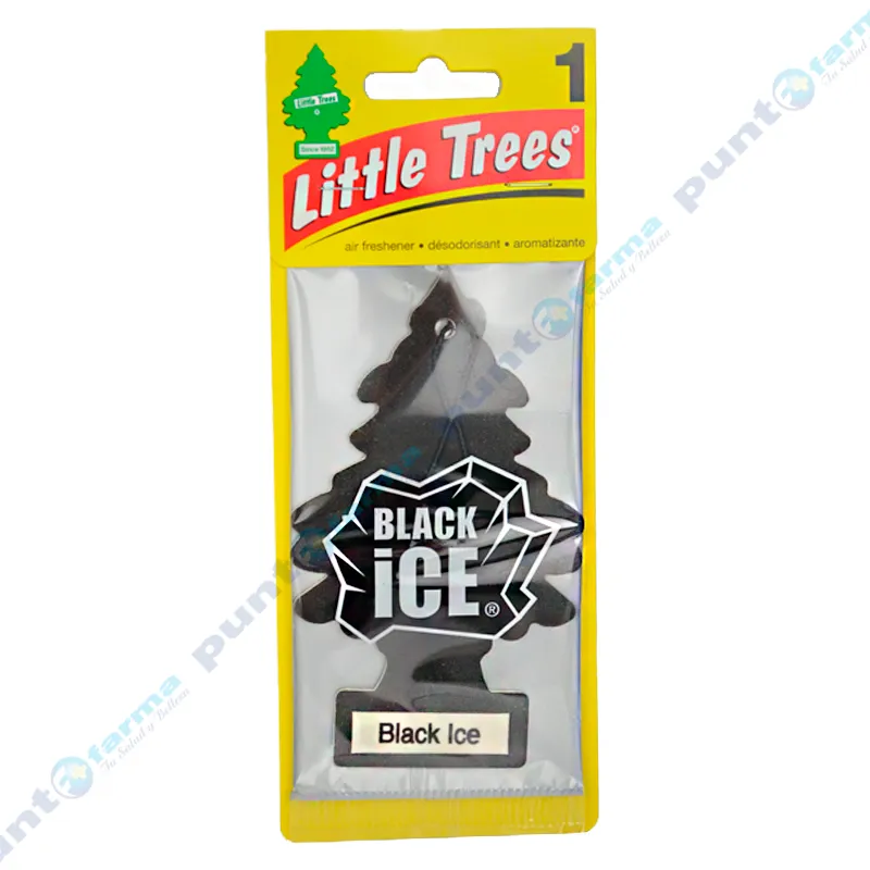 Aromatizante Black Ice Little Tress - Cont 1 unidad