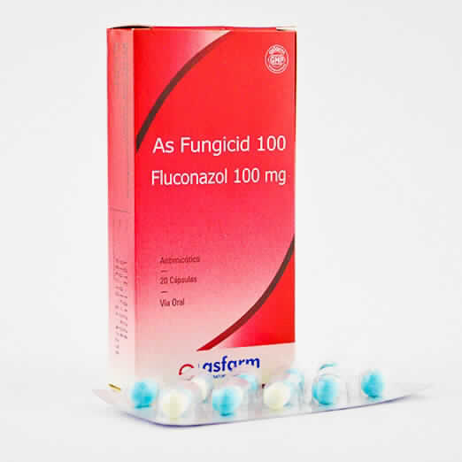 fluconazol cápsulas de 100 mg