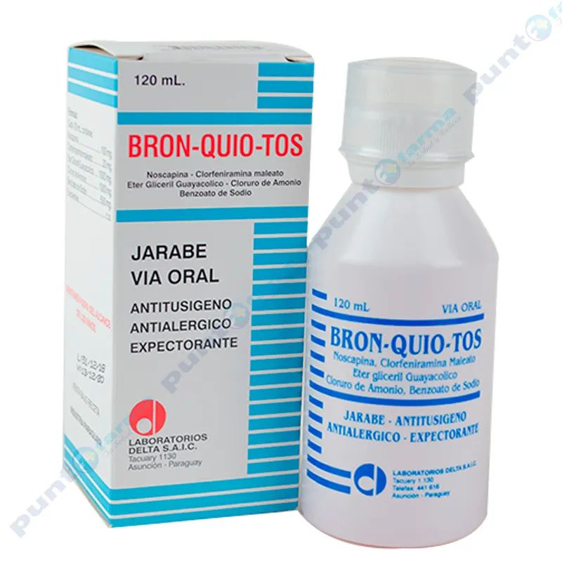 BRON-QUIO-TOS - Jarabe de 120ml