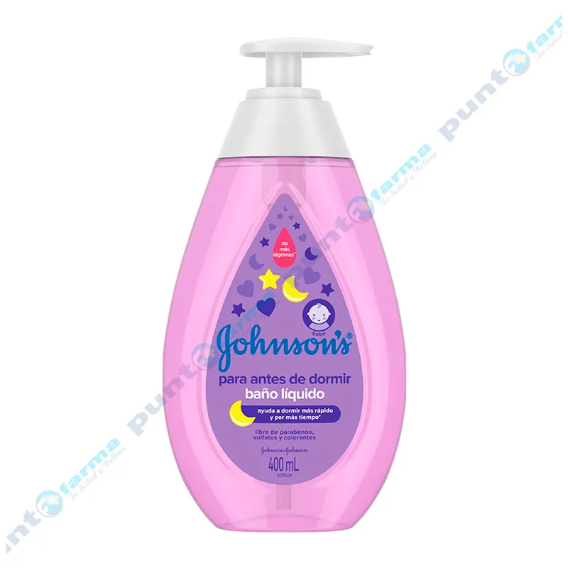 Baño Liquido Dulces Sueños Johnson's - 400 mL