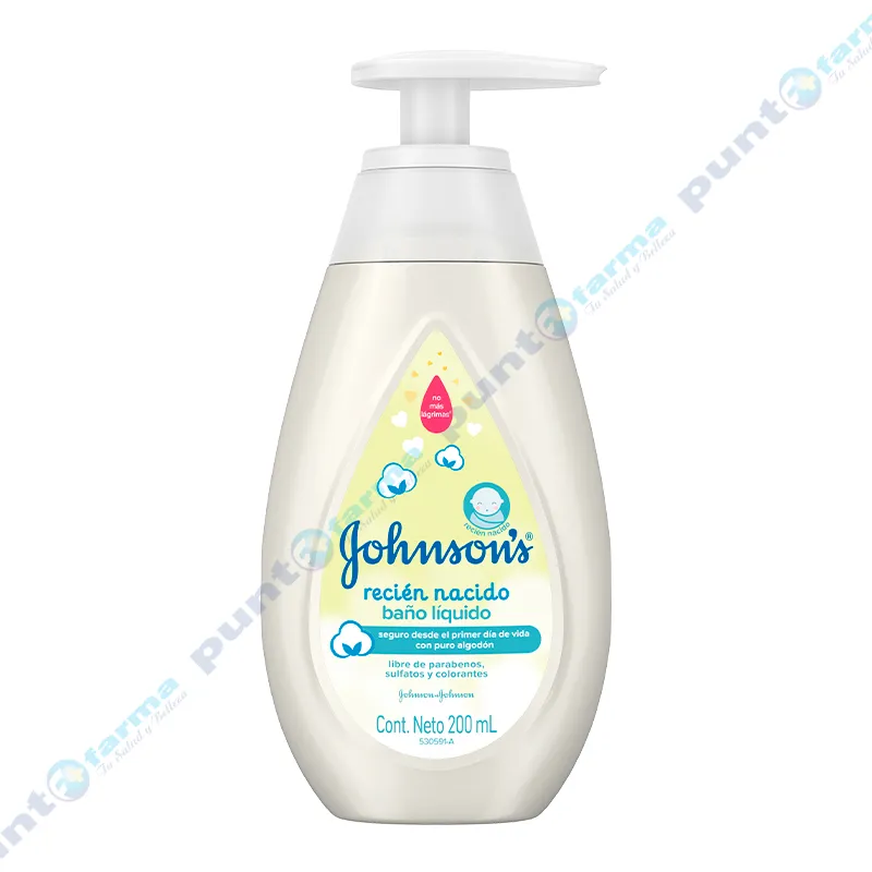 Baño Líquido Recien Nacido Johnson's  - 200 mL