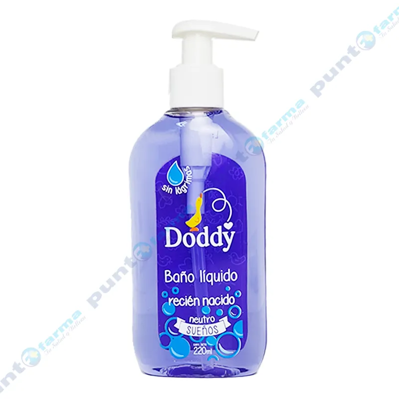 Baño Líquido Recién Nacido Neutro Doddy - Cont. 220 mL