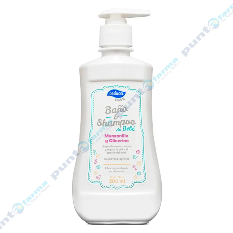 Baño y Shampoo de Bebé Desingel - Cont.300mL