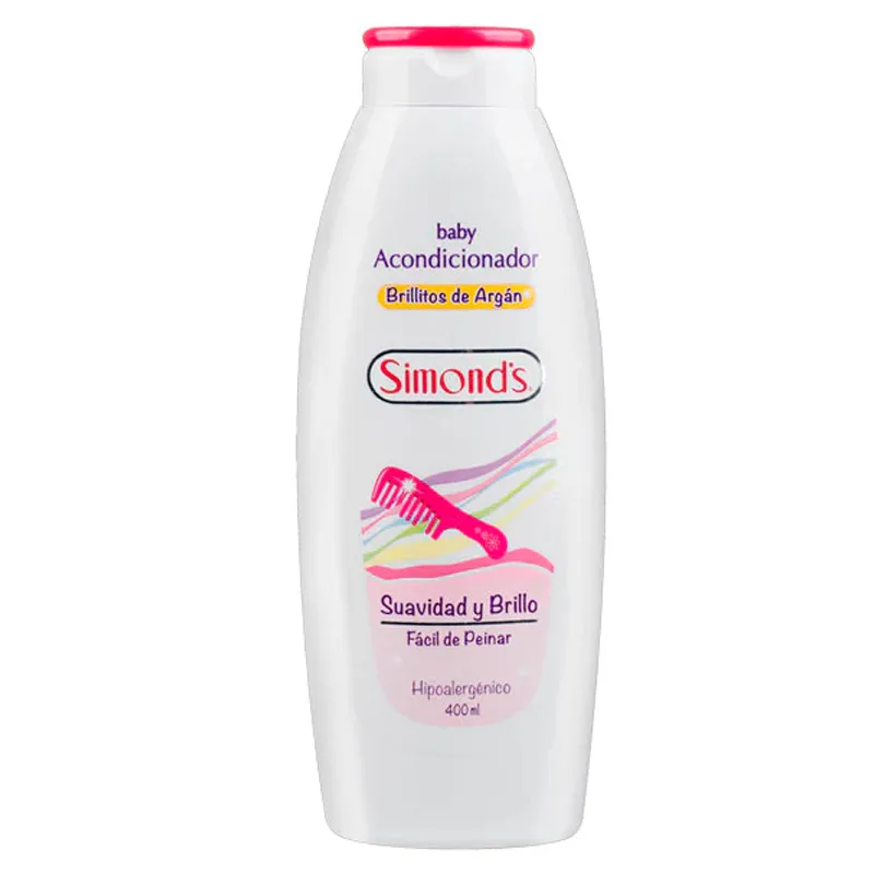 Acondicionador Brillitos de Argán Kids Suavidad y Brillo Simond´s - 400 mL