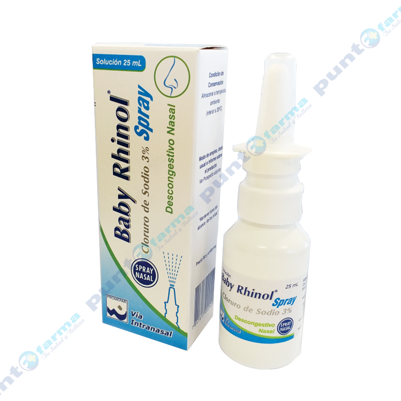 Punto Farma Baby Rhinol Spray Nasal 25 Ml