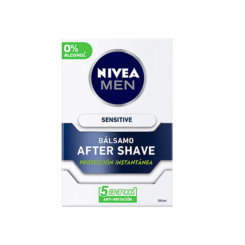 Bálsamo After Shave Sensitive Nivea Men - 100 mL