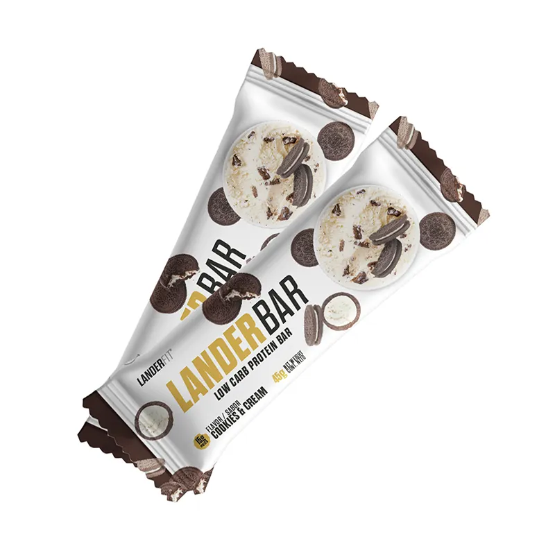 Barra Sabor Cookies And Cream Landerbar - 45 gr