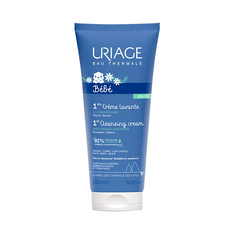 Bebé 1er. Crema de Lavado Uriage - 200 mL