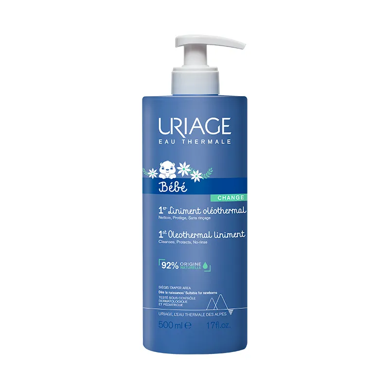 Bebé 1er Linimento Oleotermal Uriage - 500 mL