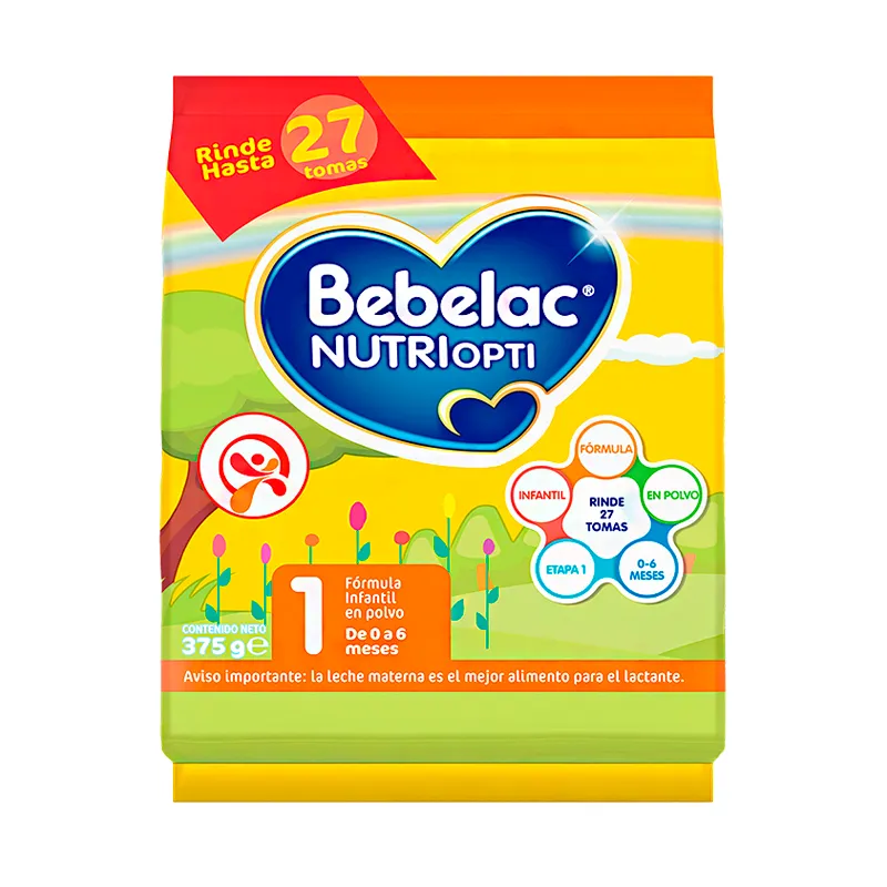 Bebelac Nutriopti 1 - Paquete de 375 gr