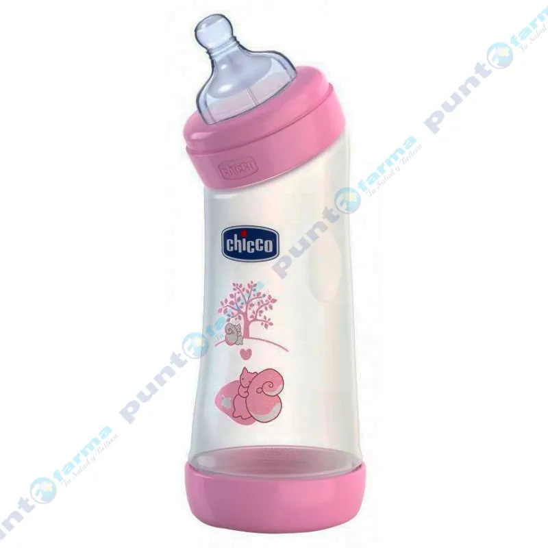 Image miniatura de Biberon-Benessere-Angolato-Rosa-Chicco-silicona-0m-250mL-31024.webp