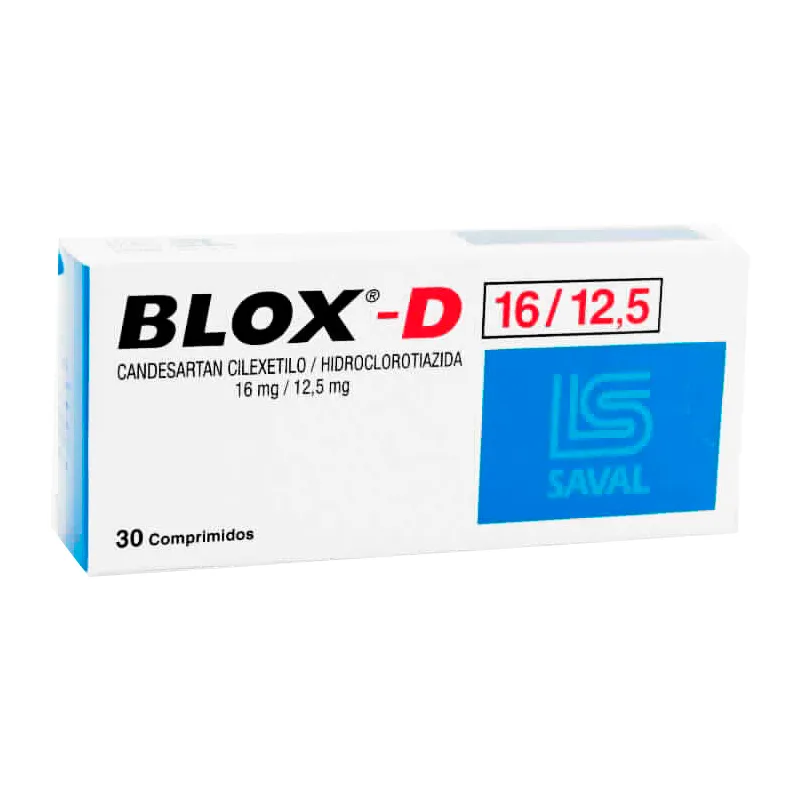 Blox -D 16/12.5 - Caja de 30 comprimidos