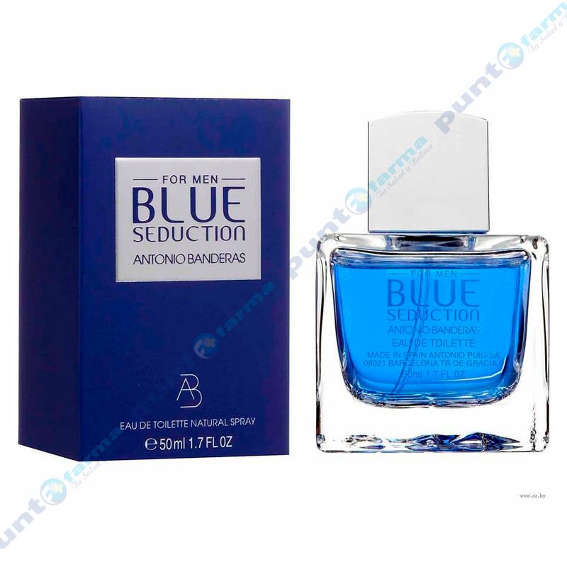 Blue Seduction For Men de Antonio Banderas - 50mL | Punto Farma
