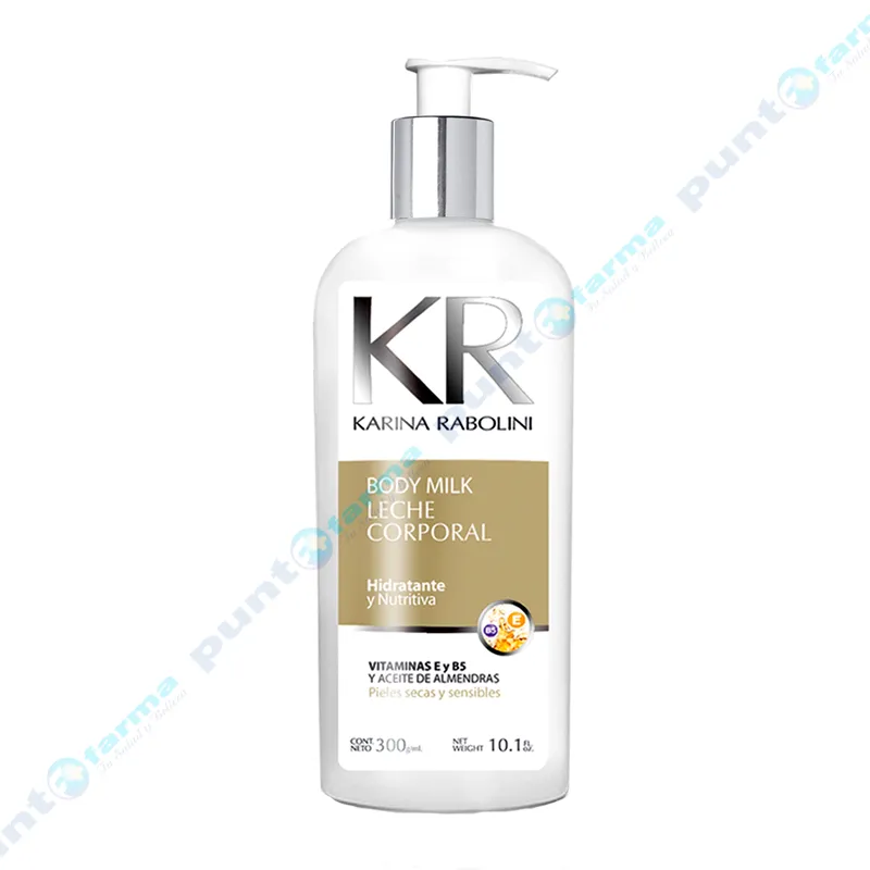 Body Milk Aceite de Almendras Karina Rabolini - Cont.300gr