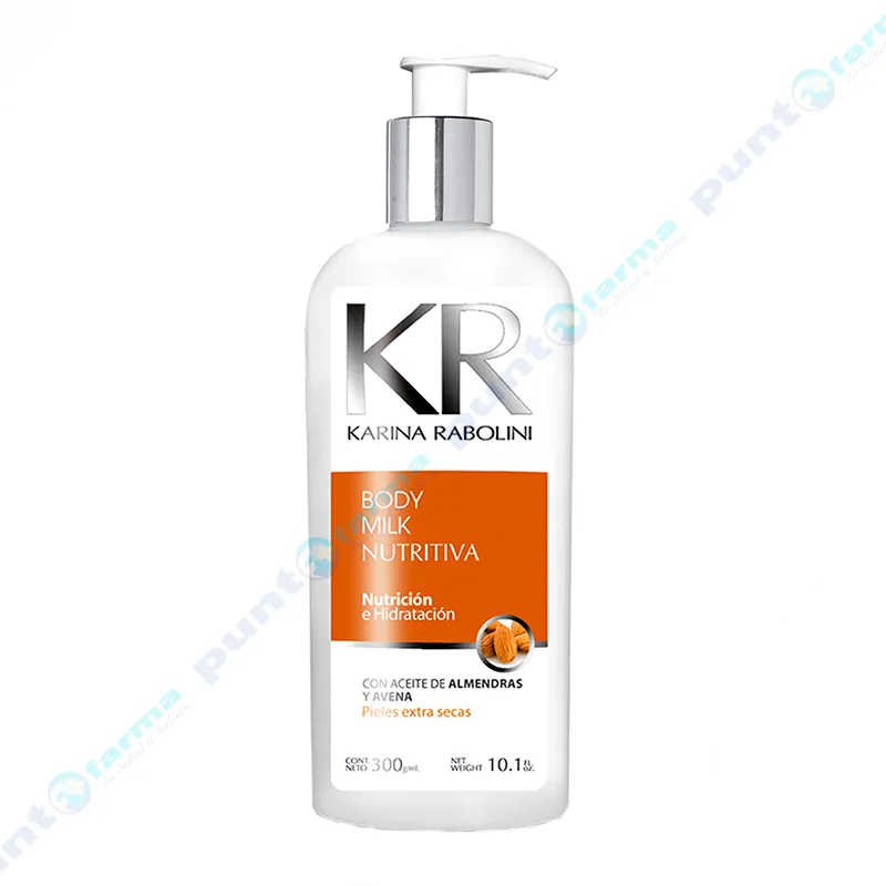 Body Milk Nutritiva Karina Rabolini - Cont.300 gr