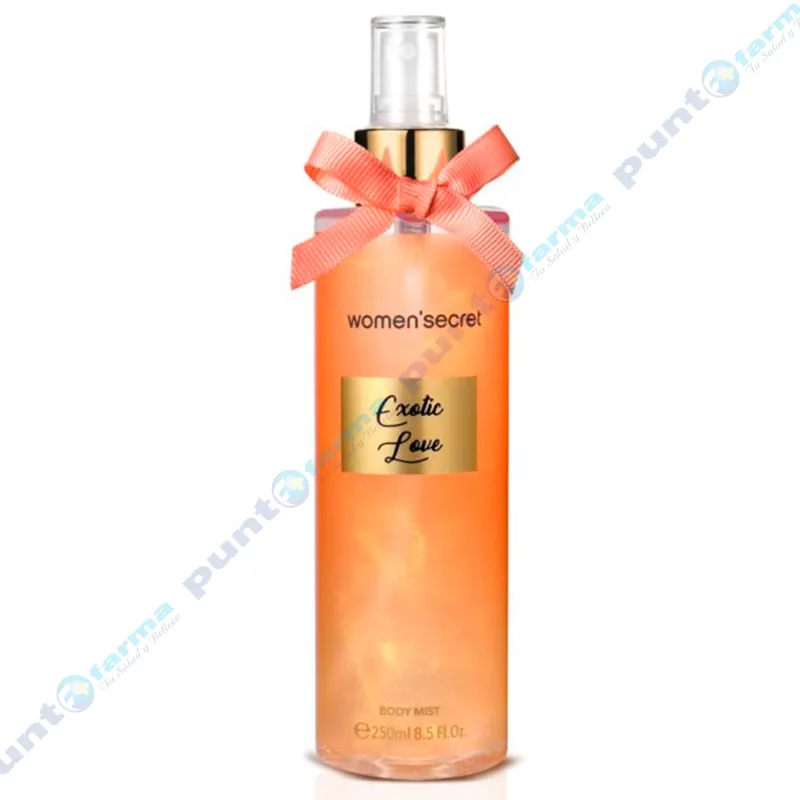 Body Mist Exotic Love de Women'secret 250mL Punto Farma