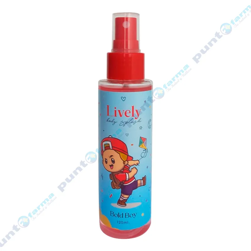 Body Splash Bold Boy Lively - Cont.120 mL