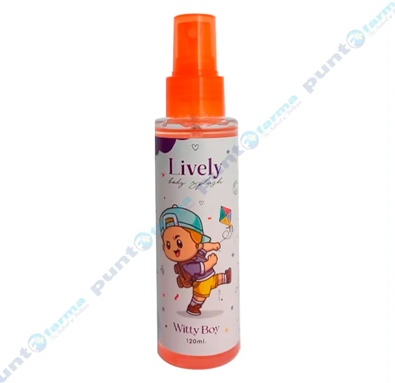 Body Splash Witty Boy Lively - Cont.120mL