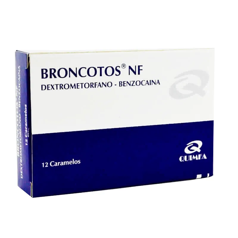 Image miniatura de Broncotos-NF-Dextrometorfano-Benzocaina-Cont-12-Caramelos--47446.webp