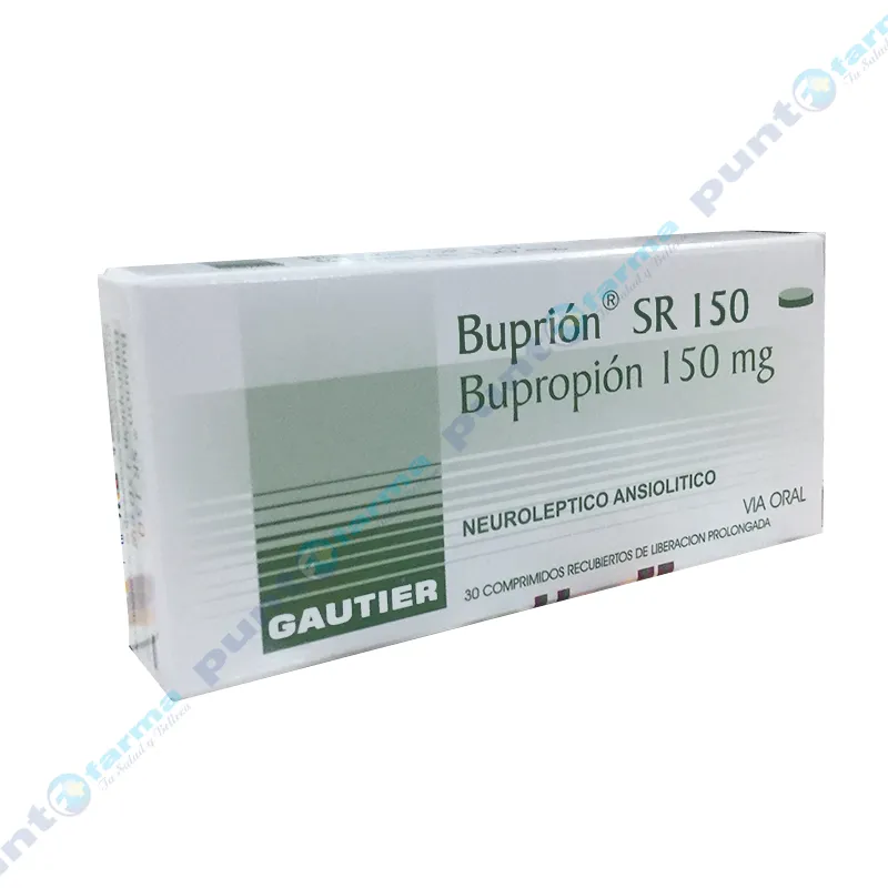 Buprión SR 150 mg - Caja de 30 Comprimidos