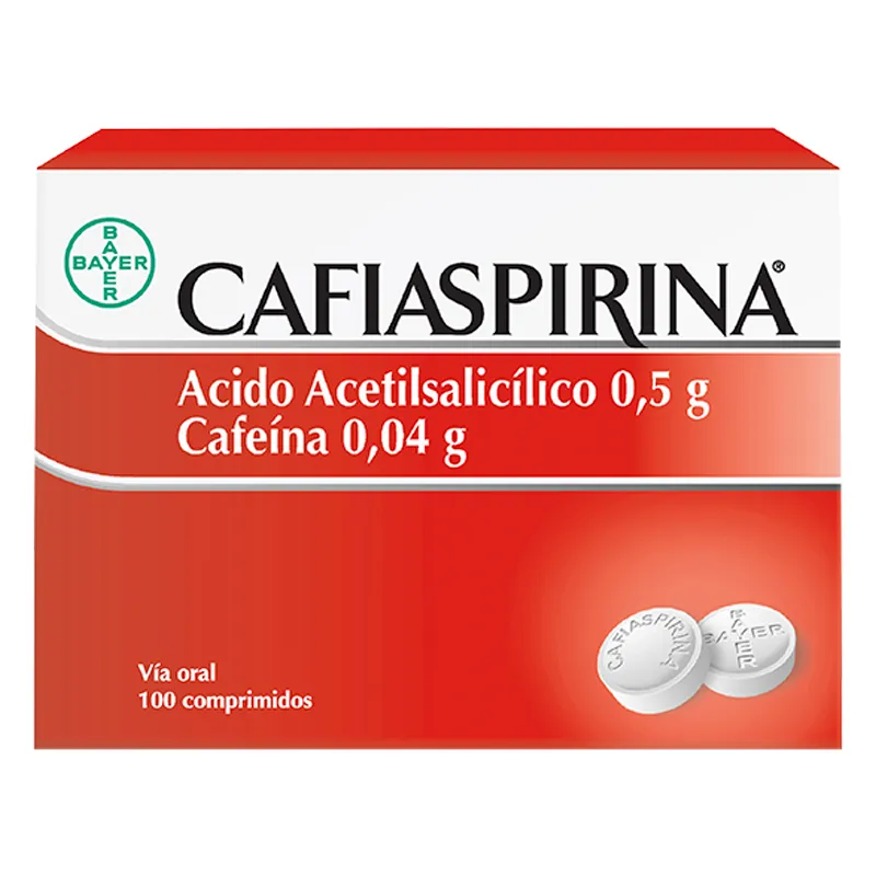 Cafiaspirina Bayer - Caja de 100 comprimidos