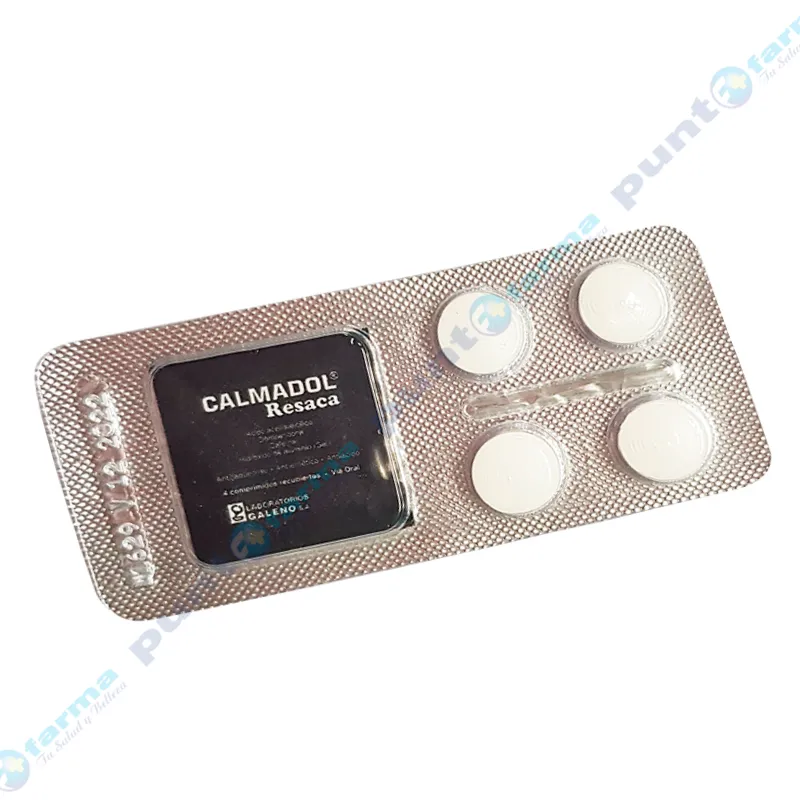 Calmadol Resaca - Blísters de 4 comprimidos