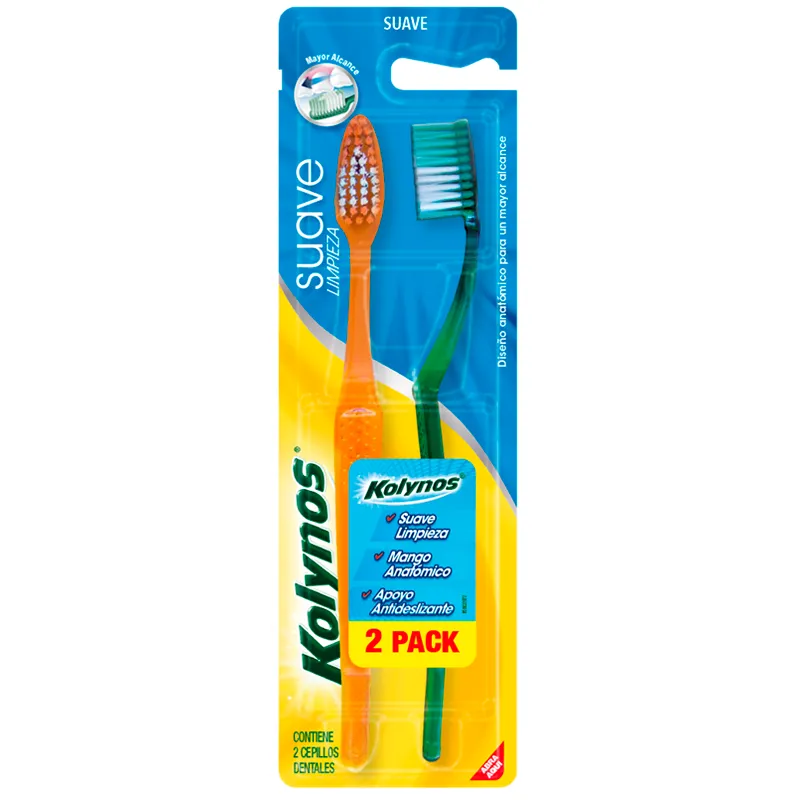 Cepillo Dental Doctor Kolynos Suave 2x1