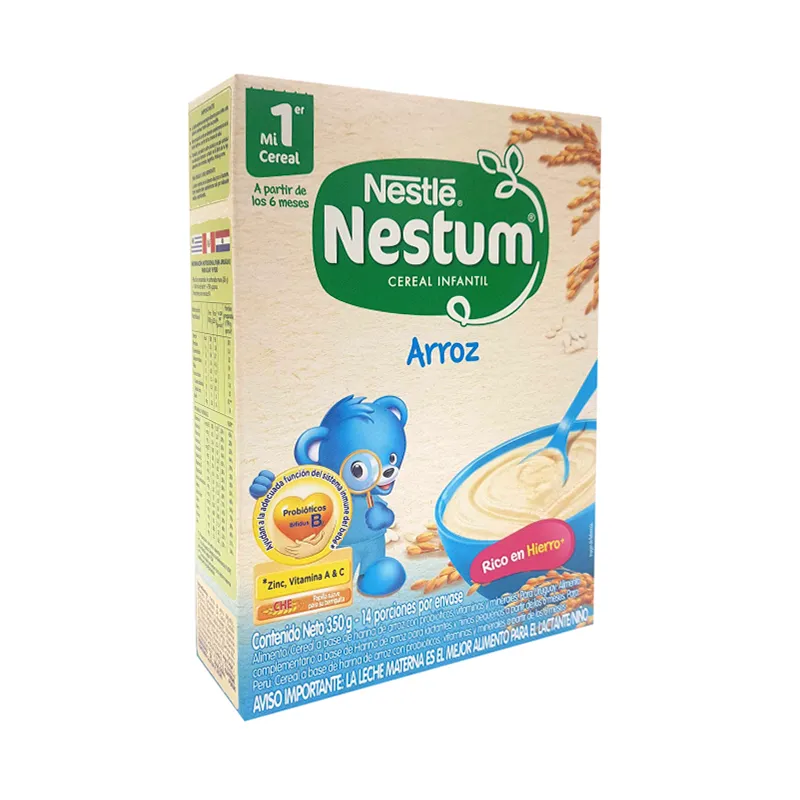 Cereal Infantil Nestum Arroz Nestlé - 350 gr