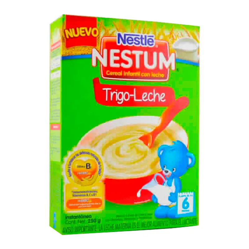 Cereal Nestum Trigo con Leche Nestlé - 250 gr.
