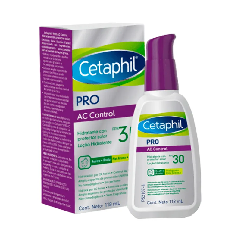 Cetaphil Pro Ac Control Hidratante  SPF 30 - 118 mL
