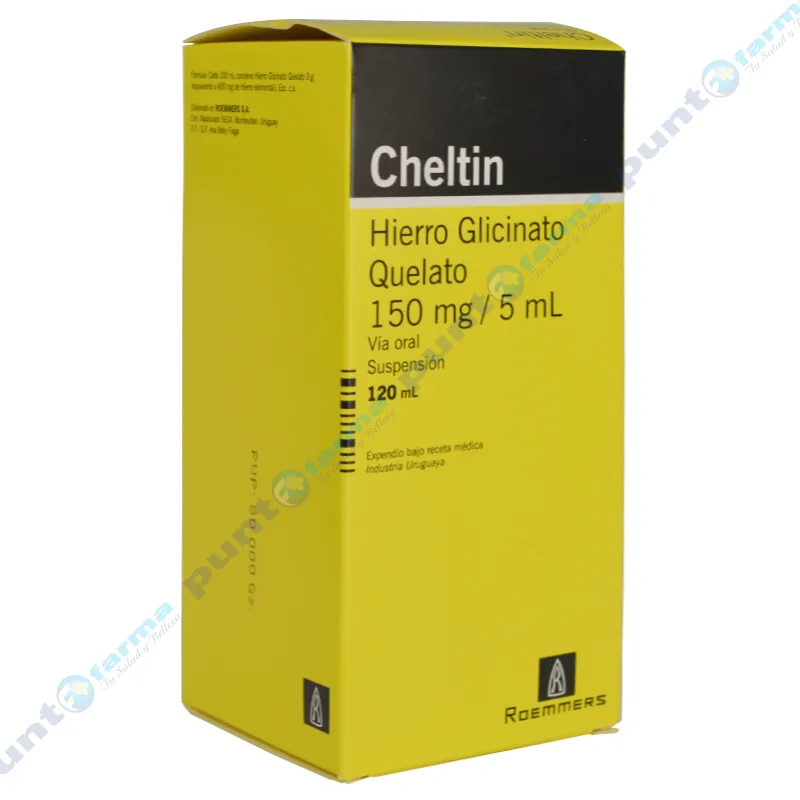 Cheltin Hierro Glicinato - Cont. 120 mL
