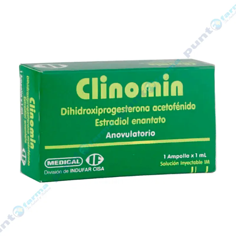 Clinomin Anovulatorio -  Cont. 1 ampolla Solución Inyectable.