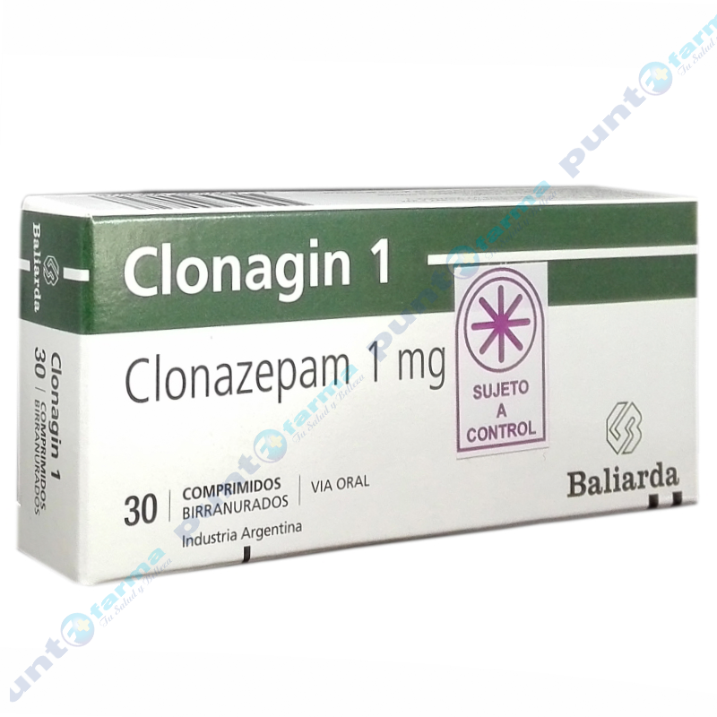 Clonazepam Clonagin Precio