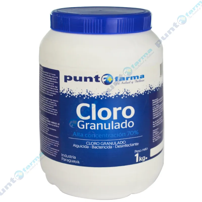 Cloro Granulado Punto Farma -  1000 gr