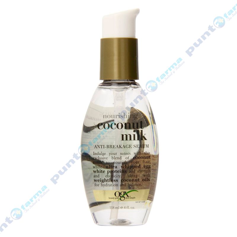 Coconut Milk AntiBreakage Serum Ogx 118 mL Punto Farma