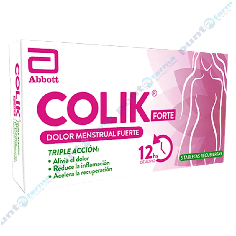 Colik Forte - Caja de 5 Tabletas Recubiertas