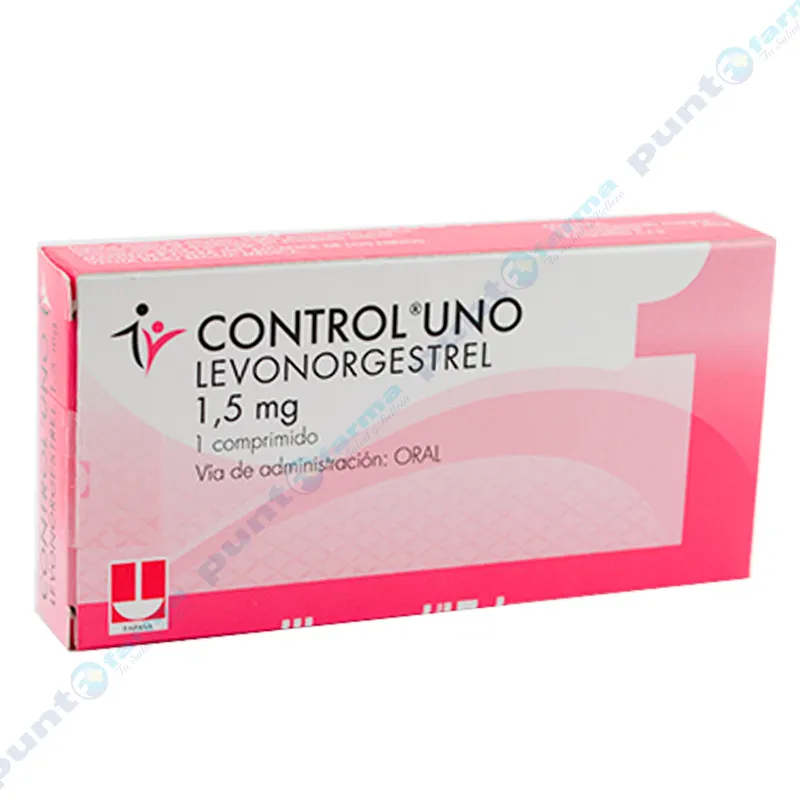 Control Uno Levonorgestrel - Cont. 1 Comprimido.