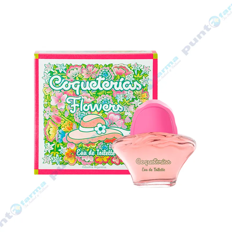 Coqueterias Flowers Eau de Toilette Cannon - 40 mL