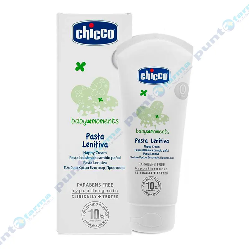 Crema Balsámica Pasta Lenitiva Baby Moments Chicco - 100 mL