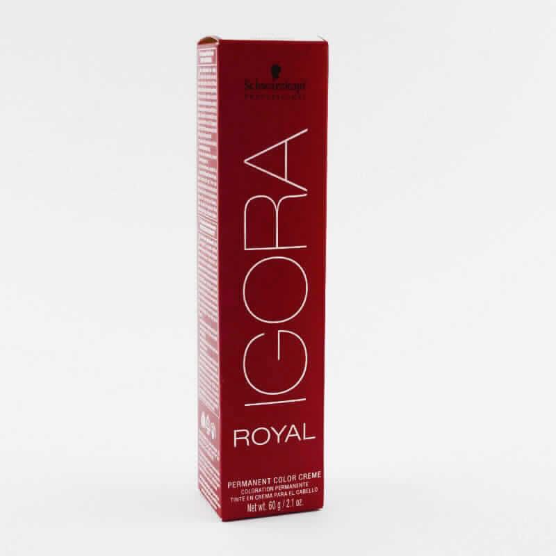 Crema Coloración Igora Royal 80 Rubio Claro
